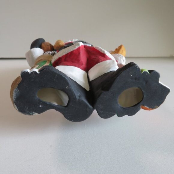 Santa Claus Sports Christmas Ceramic Hand painted - Picture 11 of 11